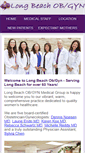 Mobile Screenshot of longbeachob-gyn.com